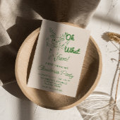 Retro Oh Wat Leuke Kerst Schattigee Rendieren Part Kaart