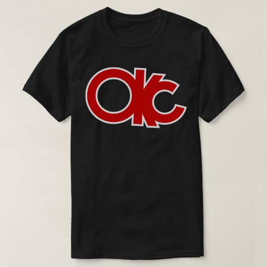 Retro Oklahoma City 89ers Honkbal 1 T-shirt (Design voorkant)