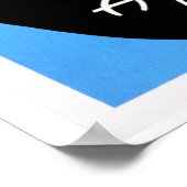 Retro Oktober Een goed moment om te lezen Poster (Hoek)