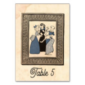  Retro Old Funny 50s Comic Rustic Wedding Kaart (Voorkant)