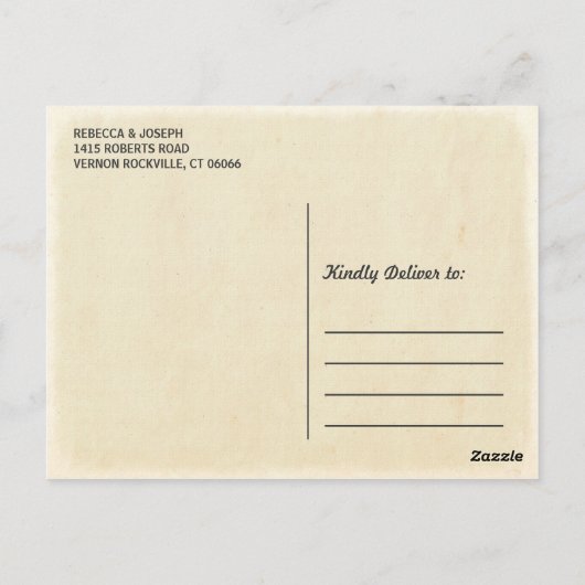 Retro Old Kijk Hawaii Oahu Island Waikiki Beach Briefkaart (Achterkant)