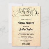 Retro Old Middeleury Modern Vrijgezellenfeest Kaart (Voorkant)