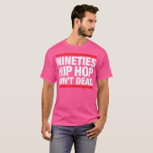 Retro Old School 90s Hip Hop T-shirt (Voorkant volledig)
