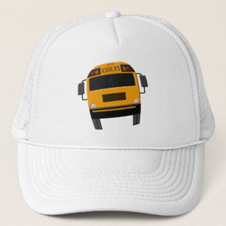 Retro Old School Bus Driver Pet Pet met bus