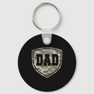 Retro Old School Camo Vader Zak Camouflage Vader Sleutelhanger