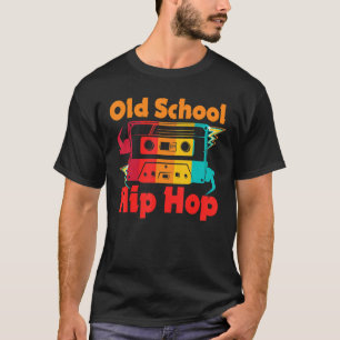 Retro Old School Graffiti Cassette Hip Hop 80's 90 T-shirt