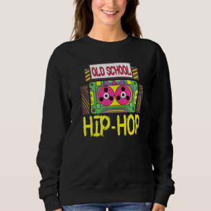 Retro Old School Hip Hop 80s Graffiti Cassette Trui