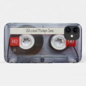 Retro Old School Mixtape Jams Cassettebandje Case-Mate iPhone Case (Achterkant (horizontaal))