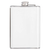 Retro Old School Pin-Up Girl Heupfles (Achterkant)