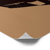 Retro Old Style  50s Football Motivatie Poster (Hoek)