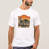  Retro Old Tucson T-shirt (Voorkant)