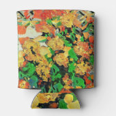 Retro olieverfschilderij: Van Gogh Monet Blikjeskoeler (Achterkant)