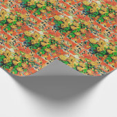 Retro olieverfschilderij: Van Gogh Monet Cadeaupapier (Hoek)