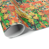 Retro olieverfschilderij: Van Gogh Monet Cadeaupapier (Rol Hoek)