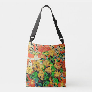 Retro olieverfschilderij: Van Gogh Monet Crossbody Tas