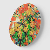 Retro olieverfschilderij: Van Gogh Monet Grote Klok (Hoek)