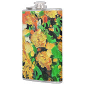 Retro olieverfschilderij: Van Gogh Monet Heupfles (Links)