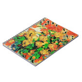 Retro olieverfschilderij: Van Gogh Monet Notitieboek (Linkerzijde)