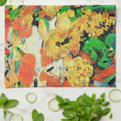 Retro olieverfschilderij: Van Gogh Monet Theedoek (Gevouwen)