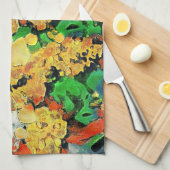 Retro olieverfschilderij: Van Gogh Monet Theedoek (Quarter Fold)