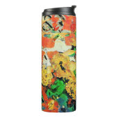 Retro olieverfschilderij: Van Gogh Monet Thermosbeker (Gedraaid links)