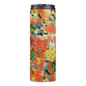 Retro olieverfschilderij: Van Gogh Monet Thermosbeker (Achterkant)