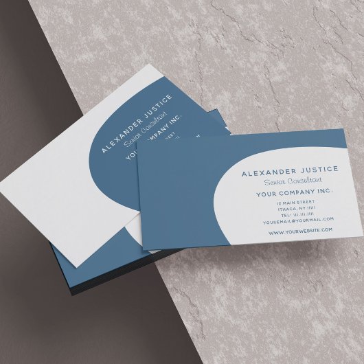 Retro Omkeerbare donkergroene, middeleeuwse modern Visitekaartje