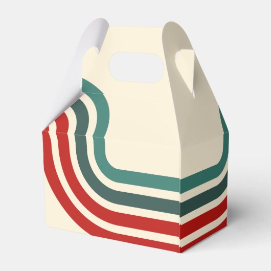 Retro ondeugende Kerstman Bedankdoosjes (Achterkant)