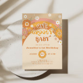 Retro One groovy baby jarig Kaart