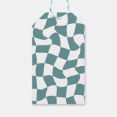 Retro One Happy guy First Birthday Dank je Label Cadeaulabel (Achterkant)