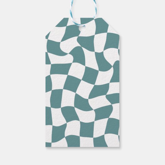 Retro One Happy guy First Birthday Dank je Label Cadeaulabel (Achterkant)