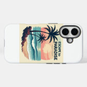 Retro ontsnapt aan  kustavontuur Case-Mate iPhone case (Achterkant (horizontaal))