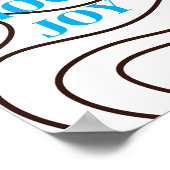 Retro ontwerp, Choose Joy Poster (Hoek)