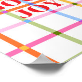 Retro ontwerp, Choose Joy Poster (Hoek)