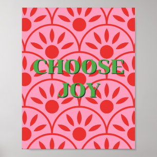 Retro ontwerp, Kies Vreugde Poster