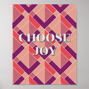 Retro ontwerp, Kies Vreugde Poster