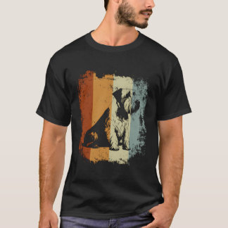 Retro  ontwerp Sealyham Terrier Dog T-shirt