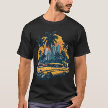 Retro ontwerp van klassieke auto