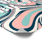 Retro ontwerp, Wees dapper Poster  (Hoek)