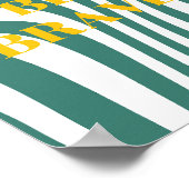 Retro ontwerp, Wees dapper Poster (Hoek)