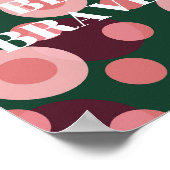 Retro ontwerp, Wees dapper Poster (Hoek)