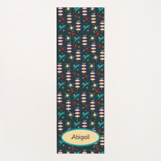 Retro ontwerp yogamat