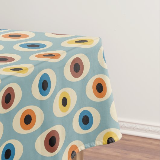 Retro Oog Patroon Tafelkleed (Voorbeeld)