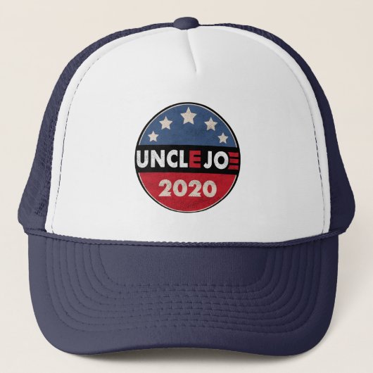Retro  oom Joe Biden President 2020 Trucker Pet (Voorkant)