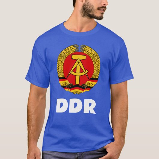 Retro Oost-Duits (DDR, DDR) Ostdeutschland T-shirt (Voorkant)