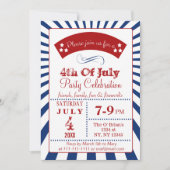 Retro op 4 juli kaart (Voorkant)