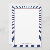 Retro  op 4 juli kaart (Achterkant)