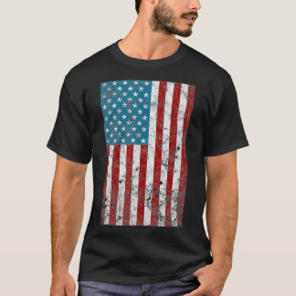 retro op 4 juli, verst patriottisch ameriek t-shirt
