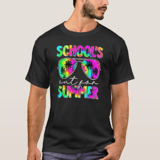 Retro op de laatste dag van de schoolschool uit vo t-shirt