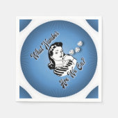 Retro op welk nummer staan we? servetten (Voorkant)